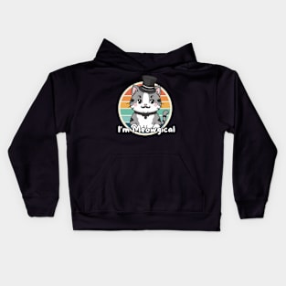 Magic Cat Funny Kids Hoodie